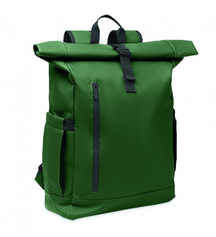 Rolltop laptop rucksack 600D