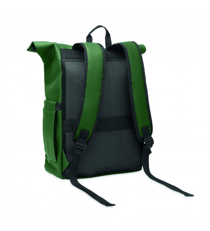 Rolltop laptop rucksack 600D