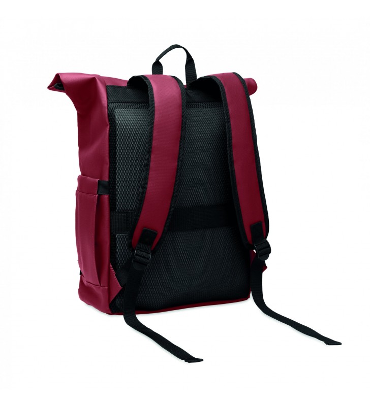 Rolltop laptop rucksack 600D