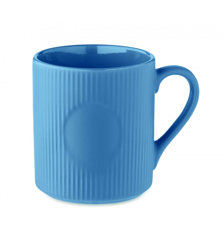 Ribbed ceramic mug mat 340 ml