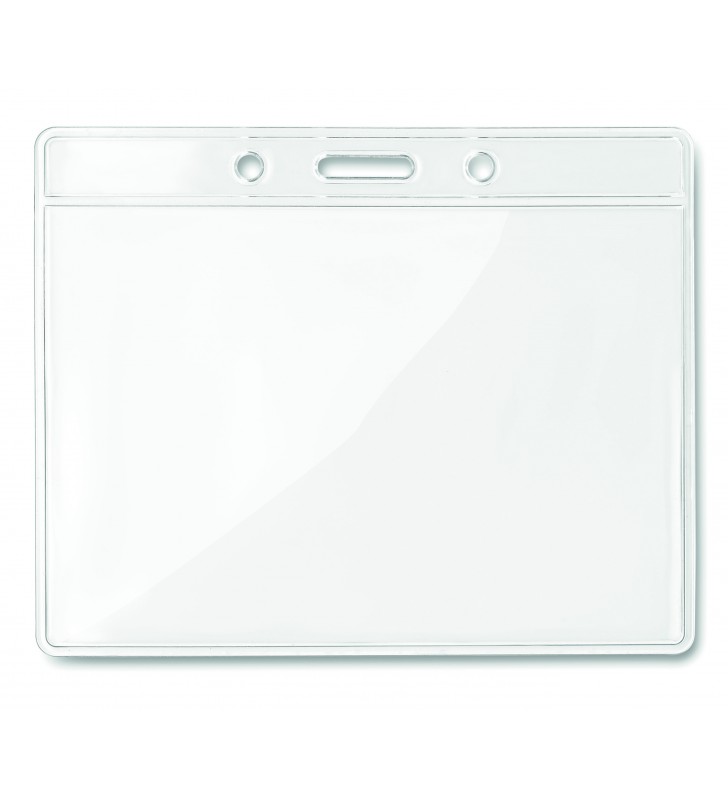Transparent badge 10cmx8cm