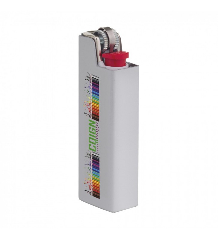 Copri accendino Aluminium flat case