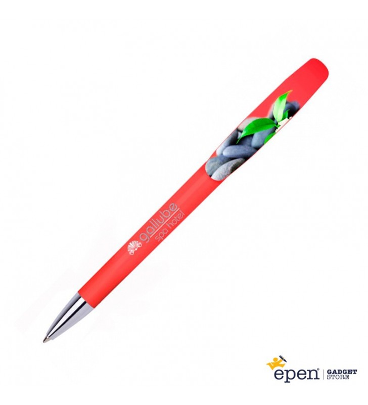 Bolígrafo de plástico BIC SUPER CLIP ADVANCE BRITEPIX personalizado