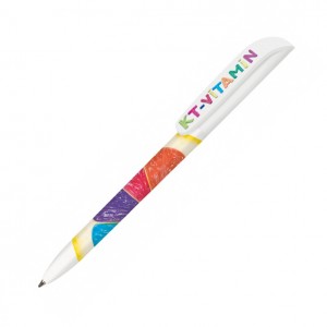 Penna in plastica BIC Super Clip Britepix Digital personalizzata