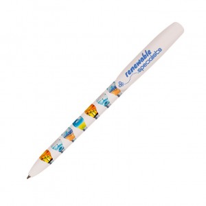 Penna in plastica BIC SUPER CLIP DIGITAL ECOLOGICA personalizzata